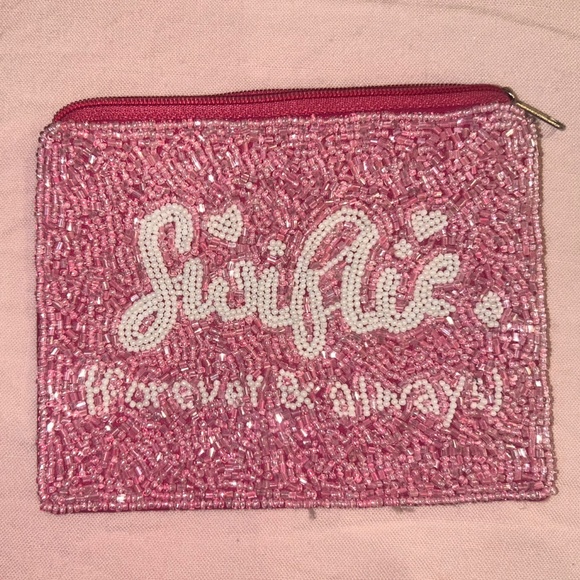 Swiftie (Forever & Always) Beaded pouch bag clutch Taylor Swift - Picture 4 of 5